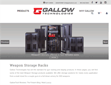 Tablet Screenshot of gallowtech.com
